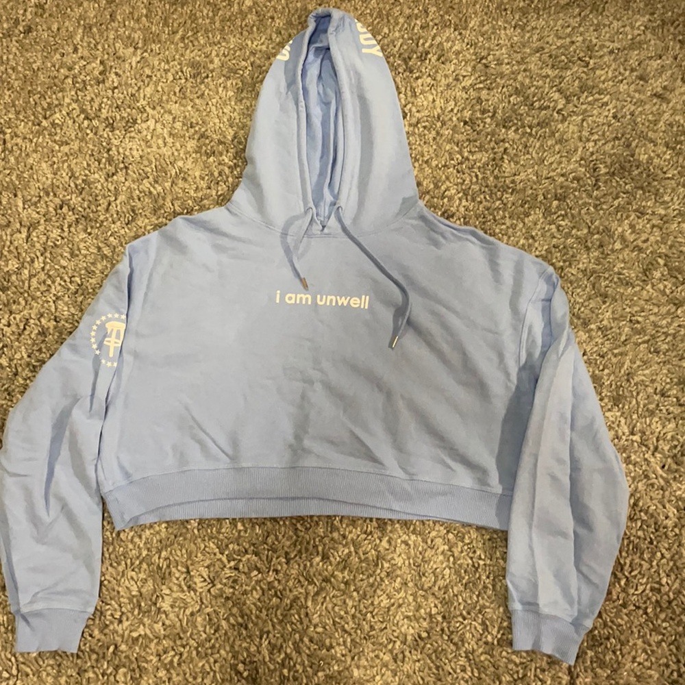 Call Her Daddy Unwell Crop Sweatshirt